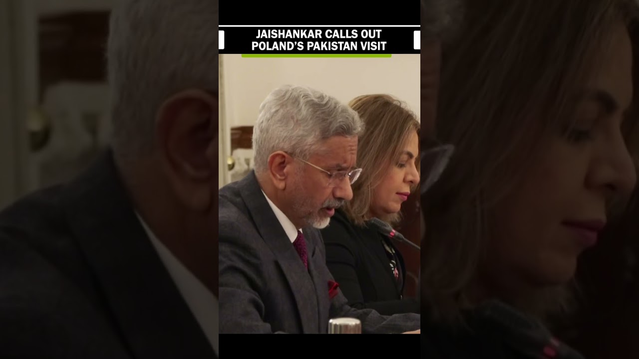 Jaishankar calls out Poland's recent Pakistan visit 