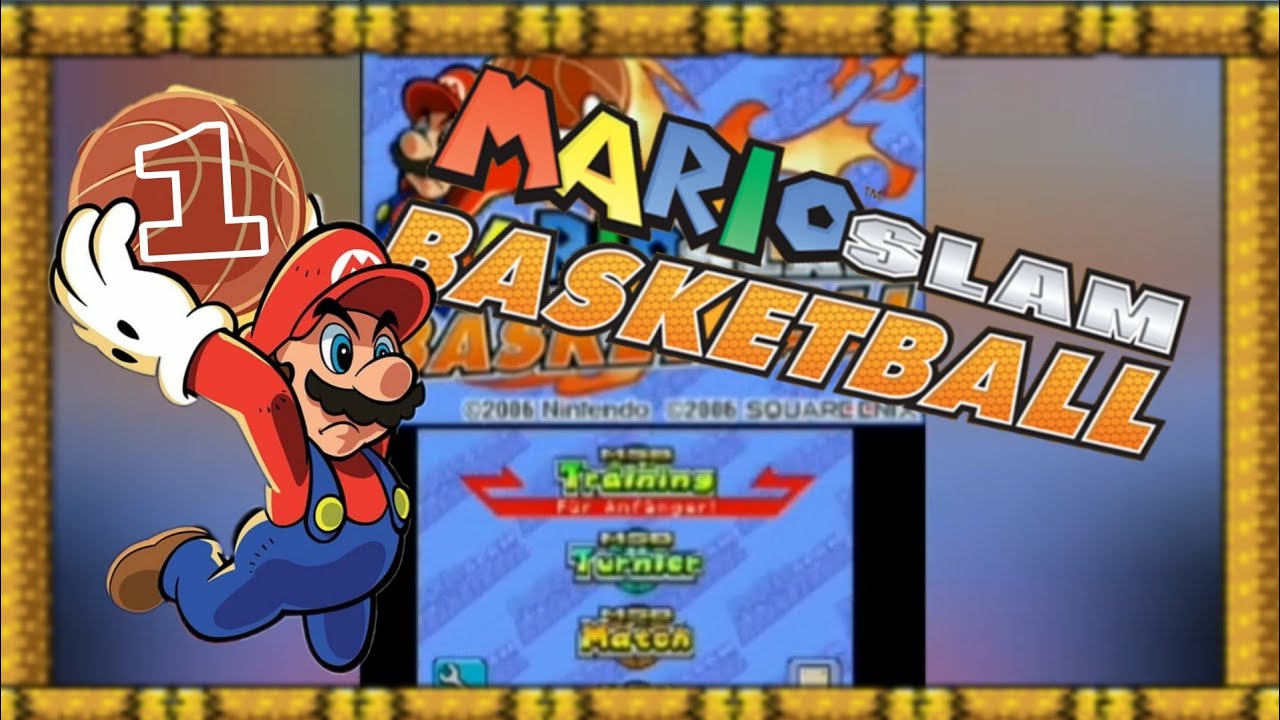 Mario macht Körbe | mario slam basketball 🏀 #1