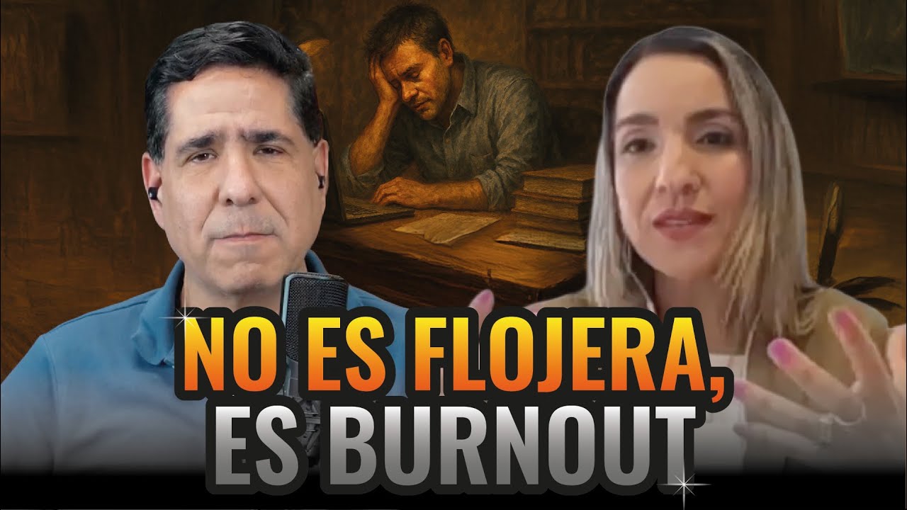 #190 Lady Stella Díaz | No es flojera, es BURNOUT