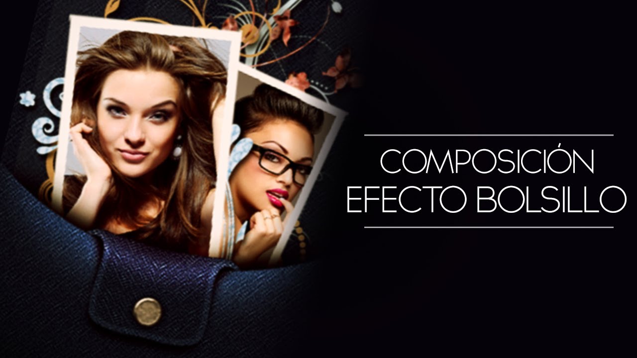 PhotoShop CS6: Composición Efecto Bolsillo con Fotografías