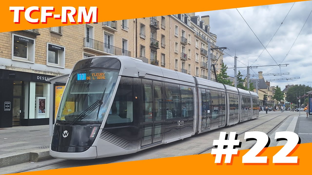 [ TCF-RM ] #22 - Un tour dans les Transports de Caen : Twisto (Bus, Tram) avec @kgnw