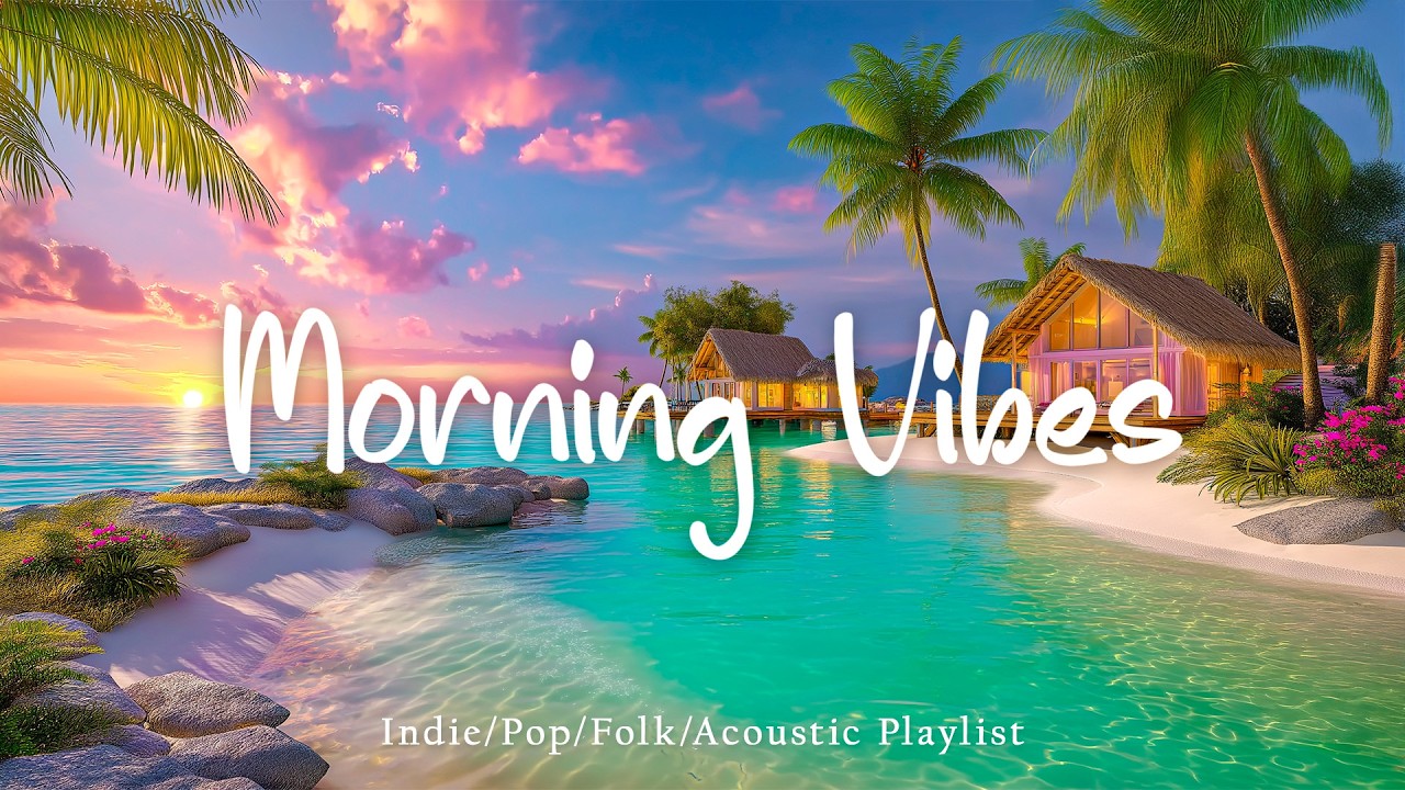 Morning Vibes🌅 🏝️Positive Morning Music for a Fresh Start | Top Indie/Indie Pop Playlist