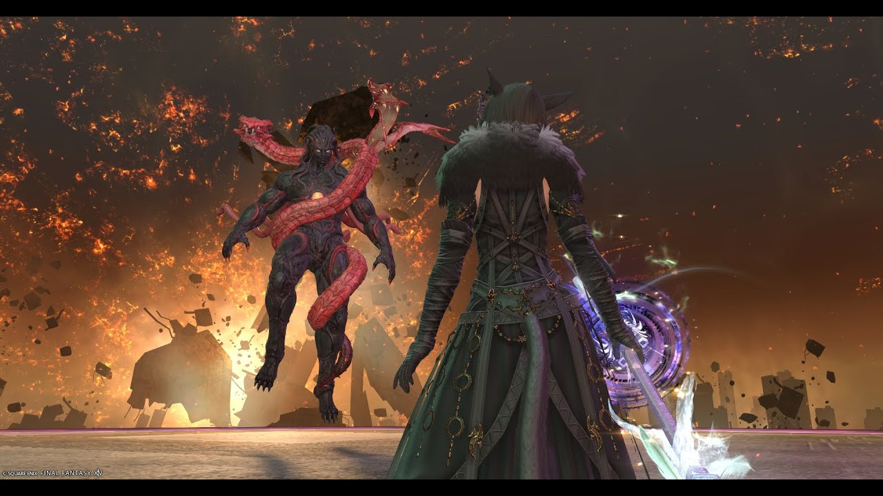 FFXIV - (M12S) Phase 2 Arcadion Heavyweight M4 Savage Clear (BLM POV)