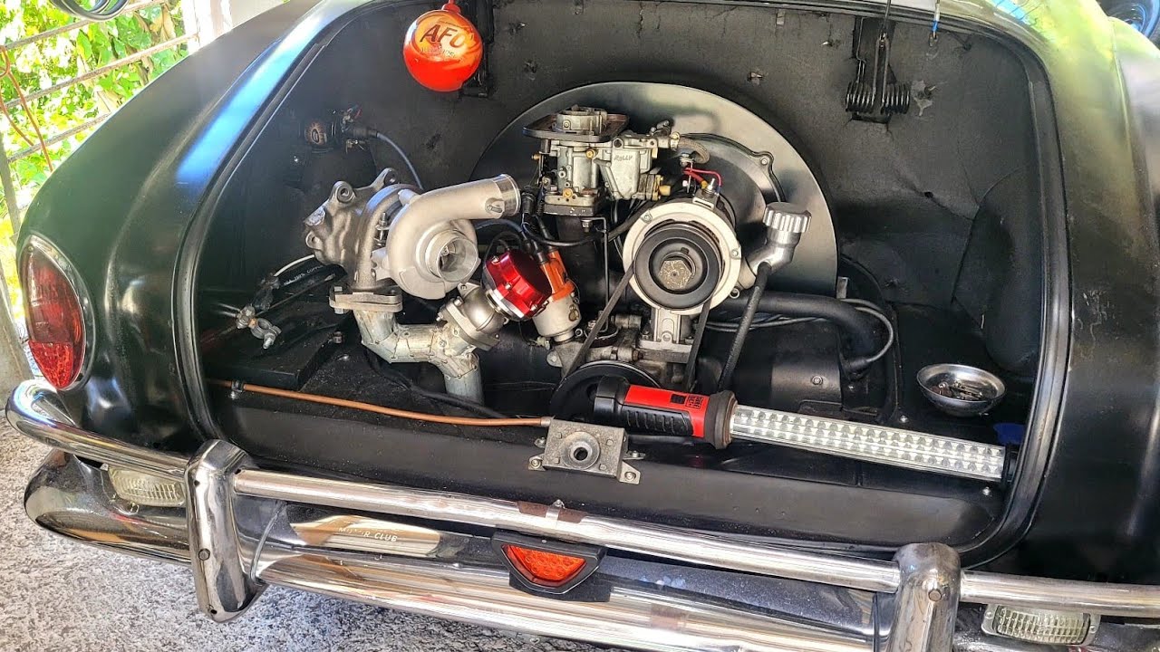 Construyendo sistema turbo para Karmann Ghia 68. Parte 2