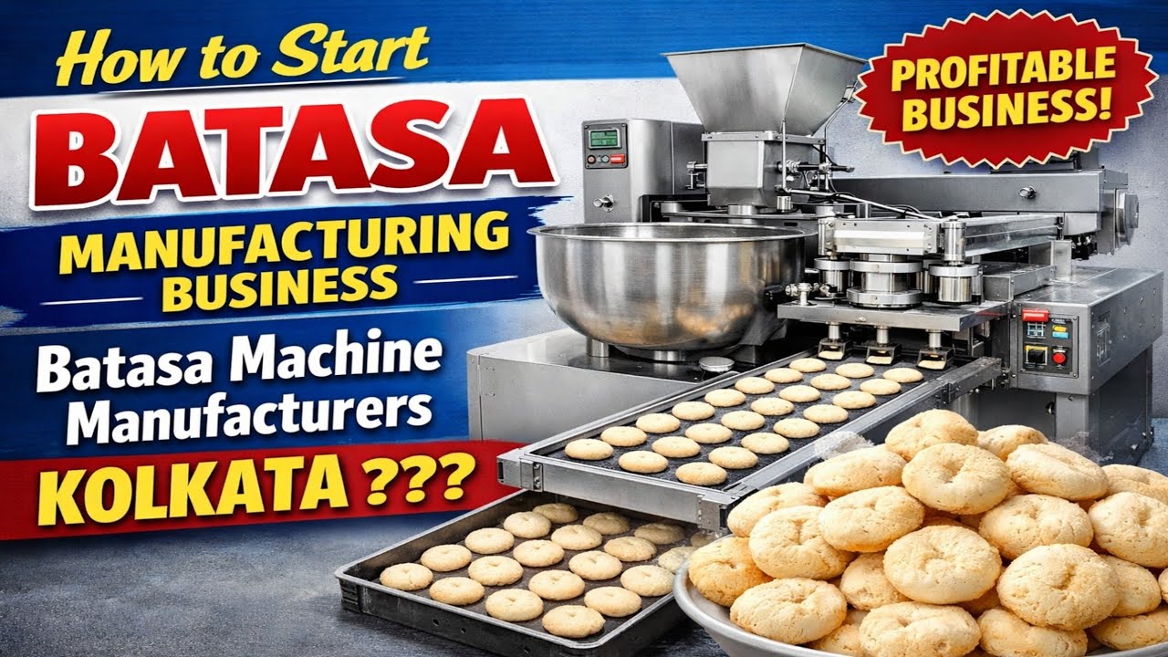 Batasa Machine || How to Start Batasa Manufacturing Business || Batasa Machine manufacturers Kolkata