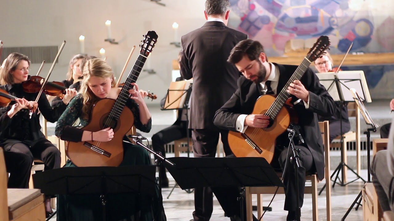 Bach Concerto for 2 Violins BWV 1043 - ARTIS GuitarDuo Live