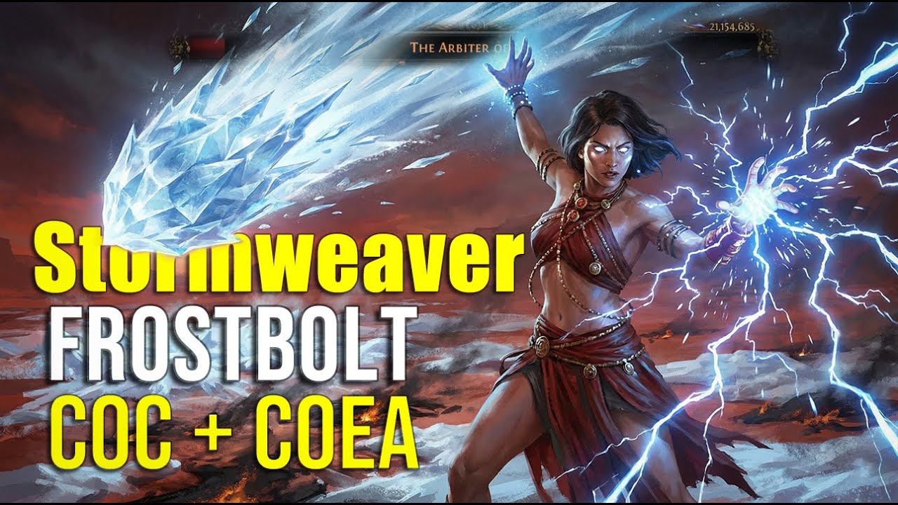 [PoE 2] Руководство по сборке Stormweaver Frostbolt | CoC Comet + CoEA Spark | Убийца боссов Uber...