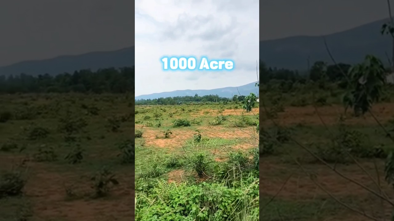HUGE 1000 ACRES! Cheapest Land in India? 🚨 Near National Highway!