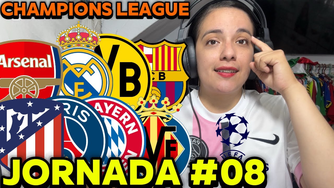 PRONÓSTICOS DE CHAMPIONS LEAGUE | JORNADA #08 | APUESTAS DEPORTIVAS.