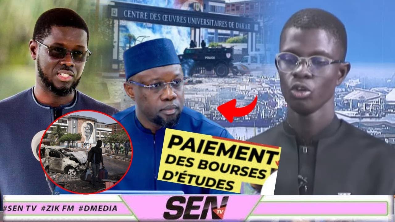 PASTEF veut-il supprimer les bourses ? L'étudiant Baye M.Dieng menace « Nous donnerons notre vie...»