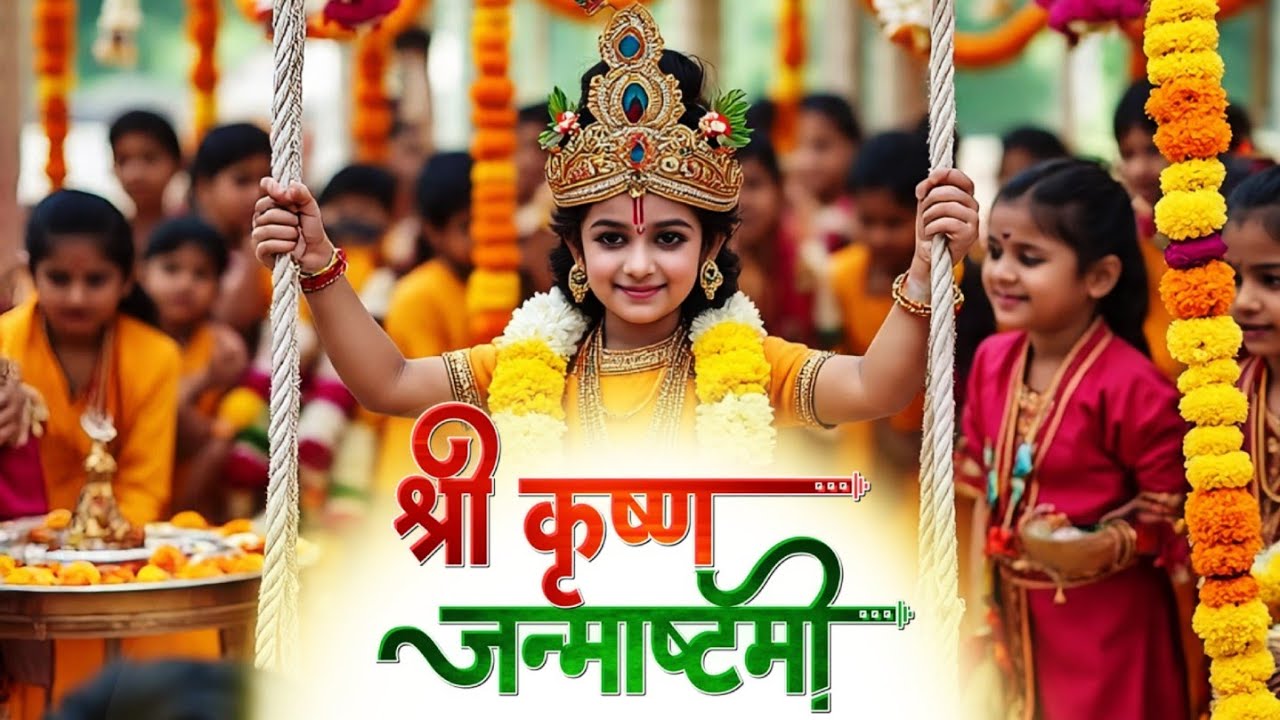 Janmashatmi Celebration at Sai international school | Shri krishna hare murari song dance