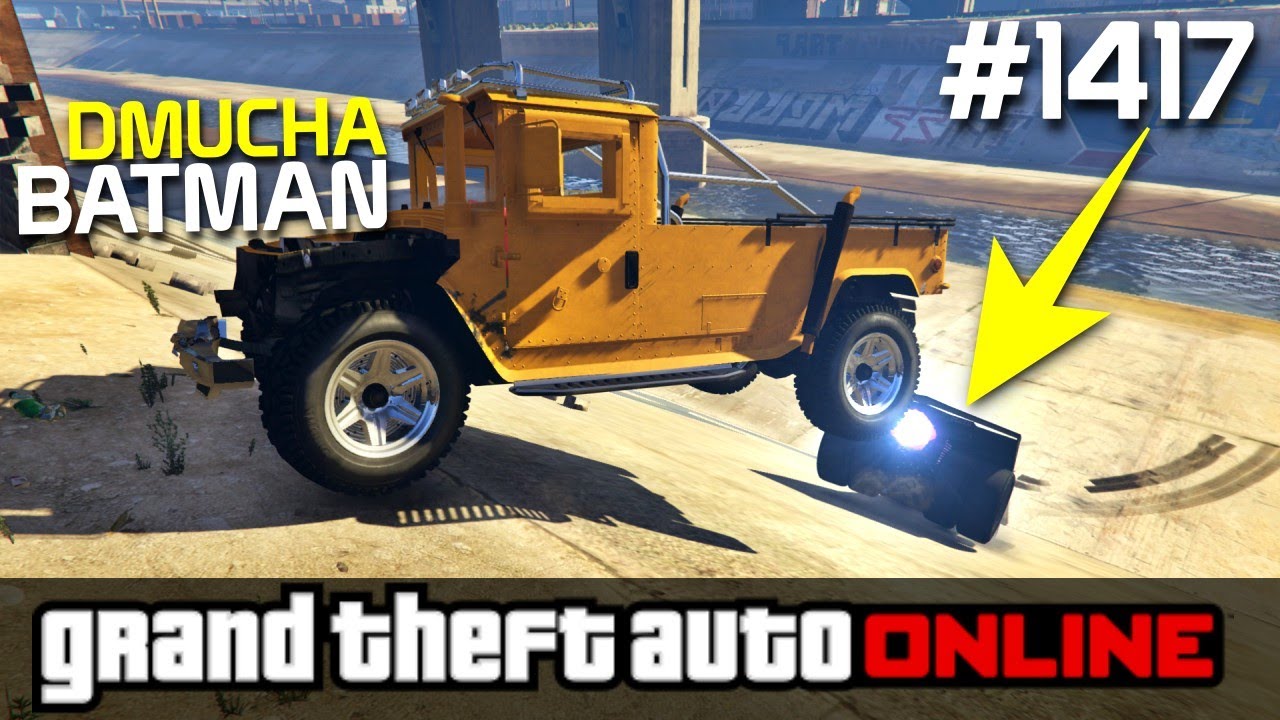 GTA 5 PC Online Po Polsku [#1417] BATMAN Dmucha HUMMER - to LATA! /z Bertbert & Skie