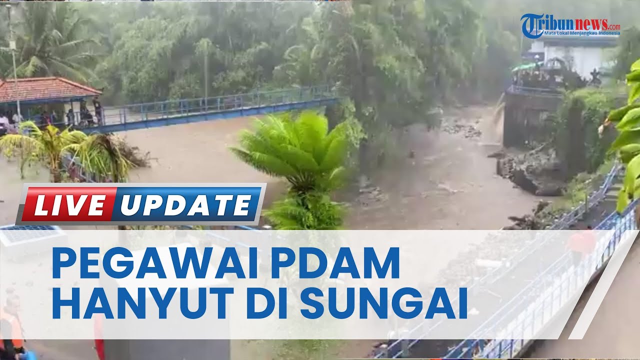 Pegawai PDAM Kota Denpasar Hanyut di Sungai Ayung, Terpeleset saat Hujan Belum Turun