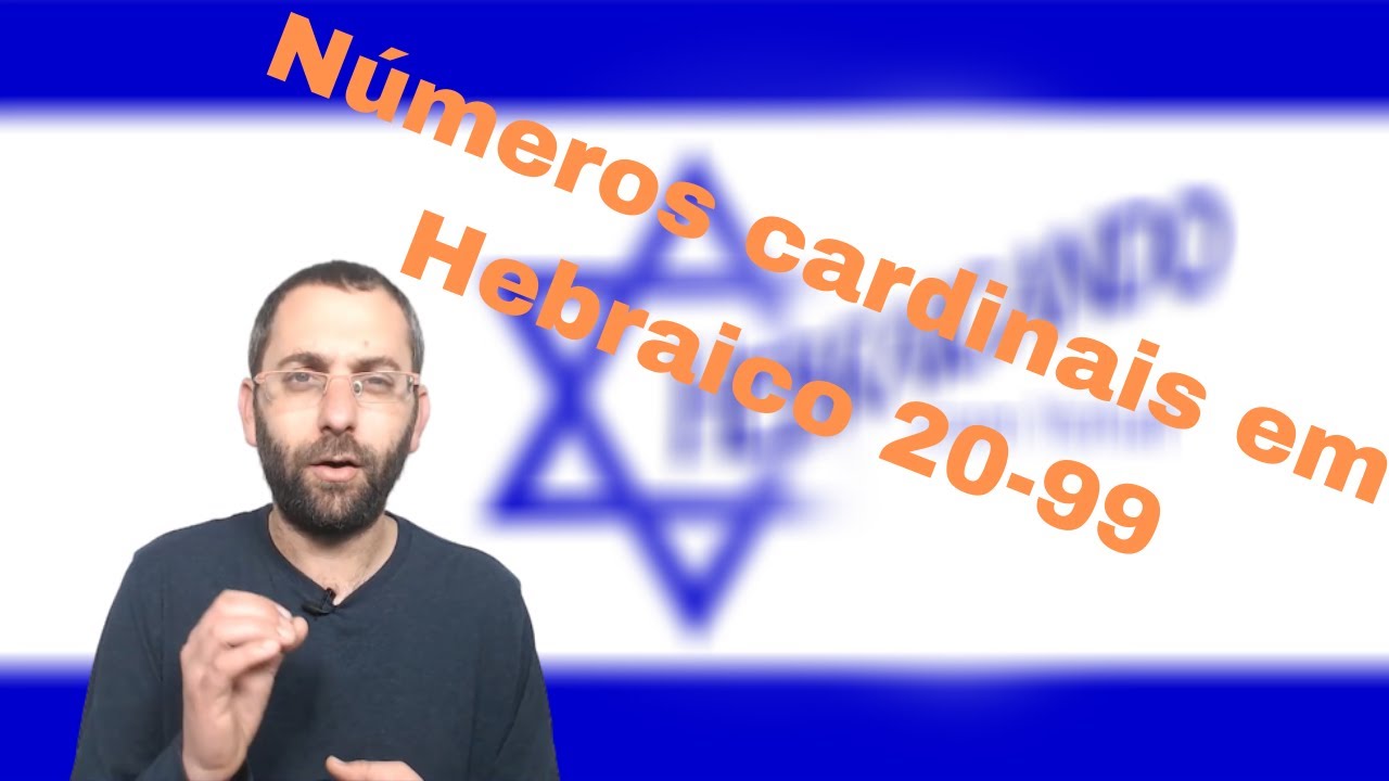 Números em Hebraico - Números cardinais 20-99
