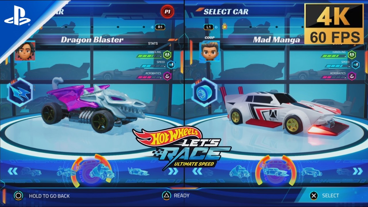 Hot Wheels Let's Race  Ultimate Speed 2026 , 2 players , PS5 gameplay 4K