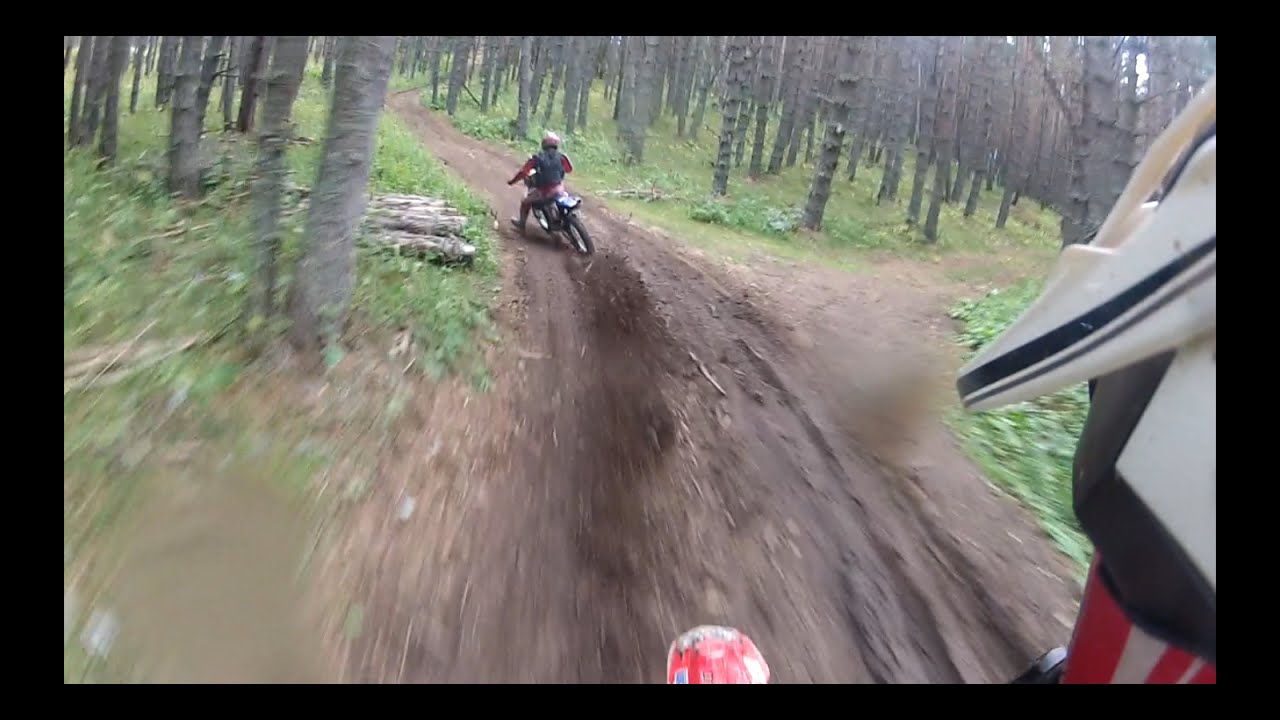 CRF 450 Chasing YZ450F / Honda vs Yamaha / crf vs yz