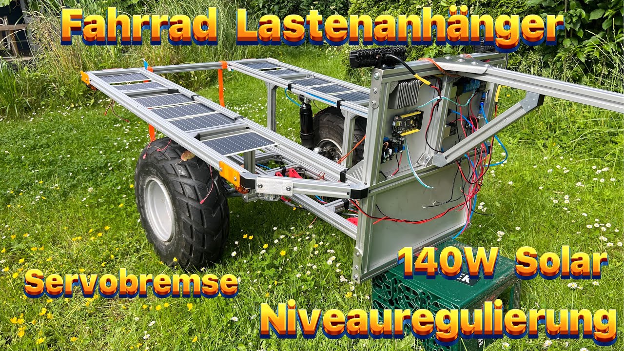 Fahrrad Lastenanhänger Update