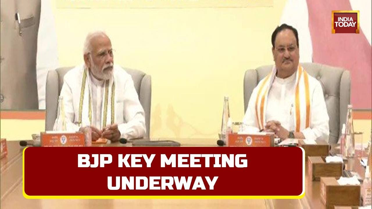 PM Modi, BJP Chief JP Nadda Chair Crucial Parliamentary Meeting Ahead Of Presidential Elections 2022