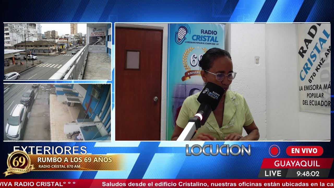 Sábado 21 de Febrero de 2026 - Programacion Oficial de Radio Cristal de #guayaquil_ecuador