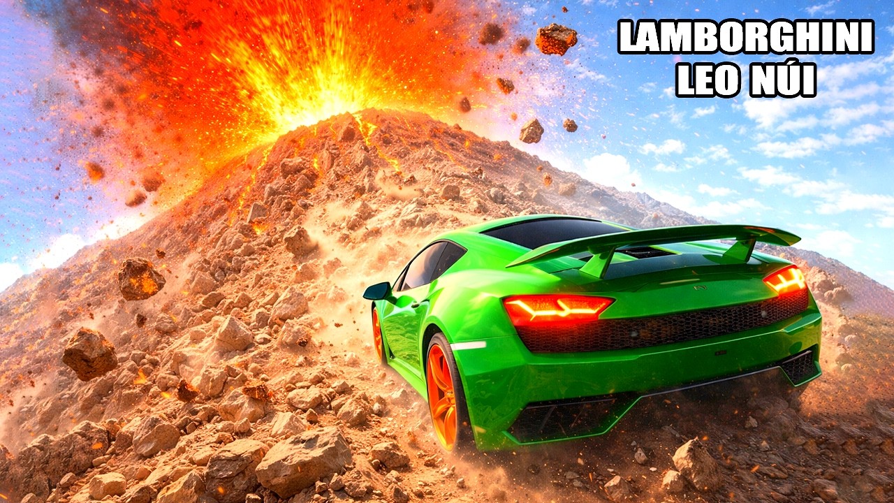 TÔI LÁI LAMBORGHINI CHINH PHỤC ĐỈNH NÚI CAO NHẤT | Forza Horizon 5