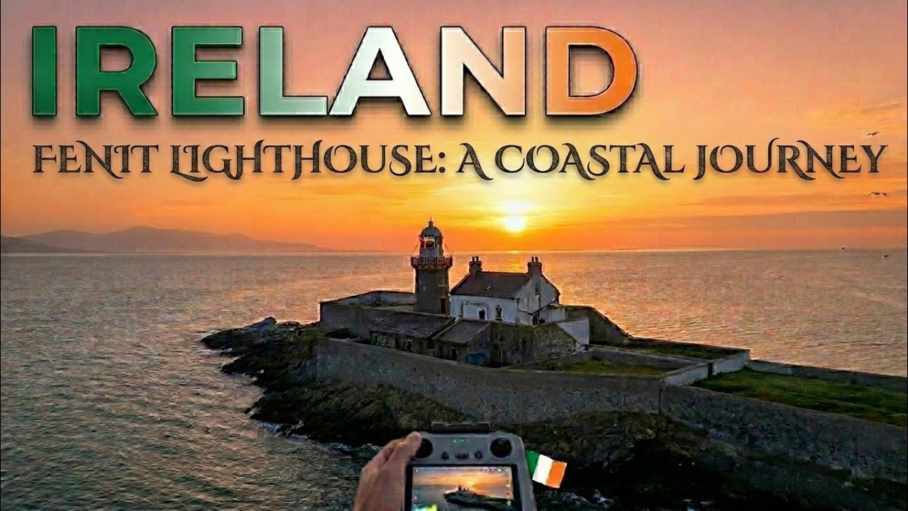 Most Beautiful Sunrise in Ireland? | Fenit Lighthouse, Co. Kerry (4K Drone)