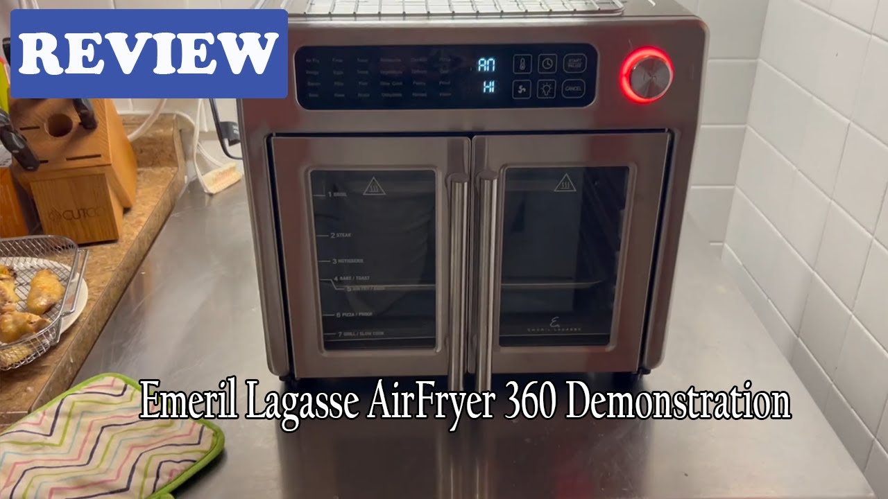 Emeril Lagasse Large French Door Air Fryer Oven Review