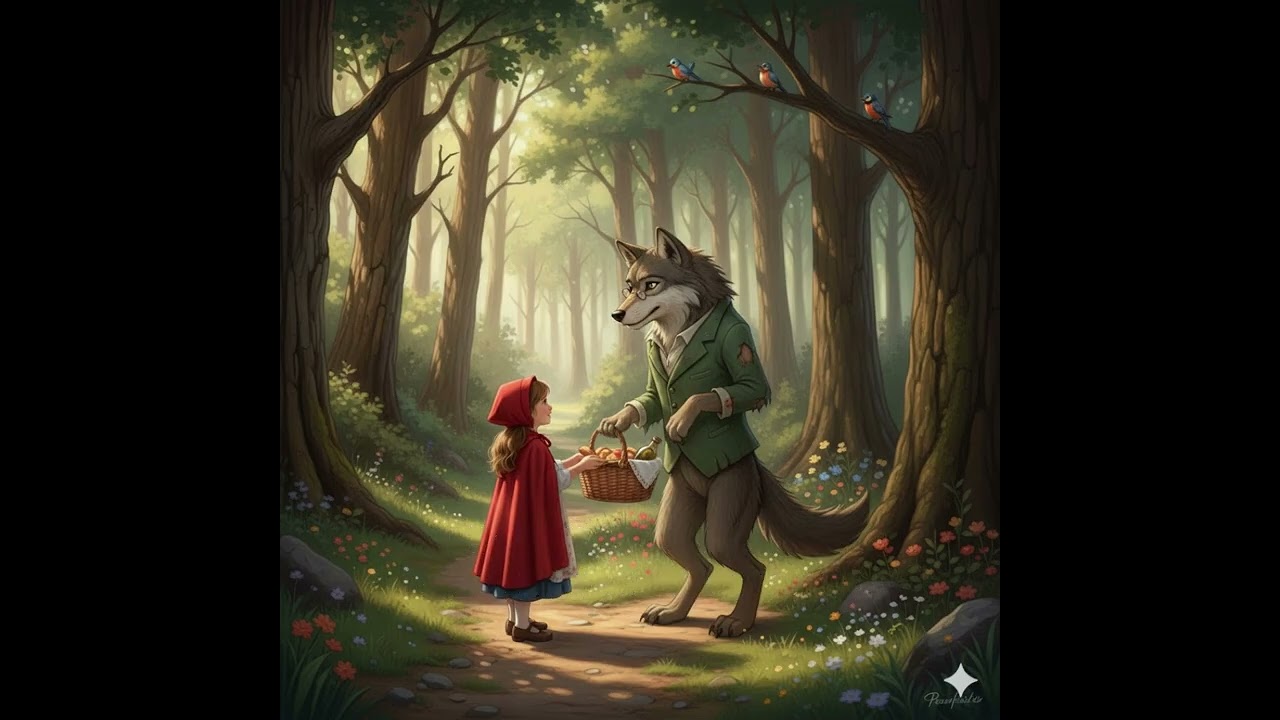 Alida Stories  Little Red Riding Hood engl