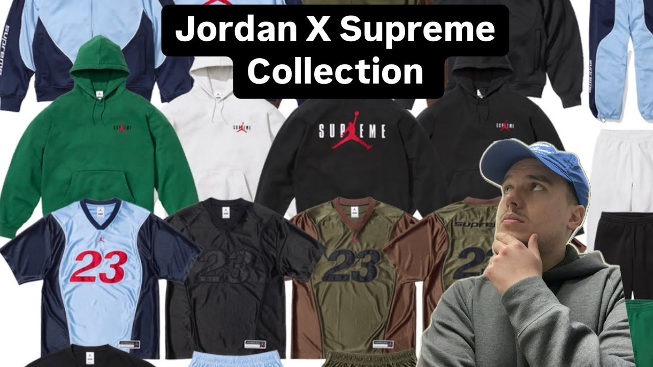 Supreme X Jordan Collection