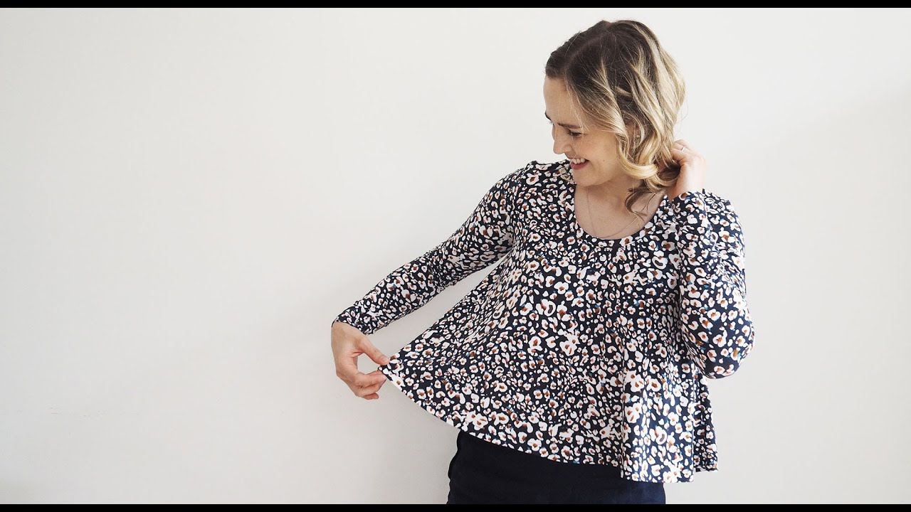 Closet Case Patterns Ebony Tee -  Lauren's latest make