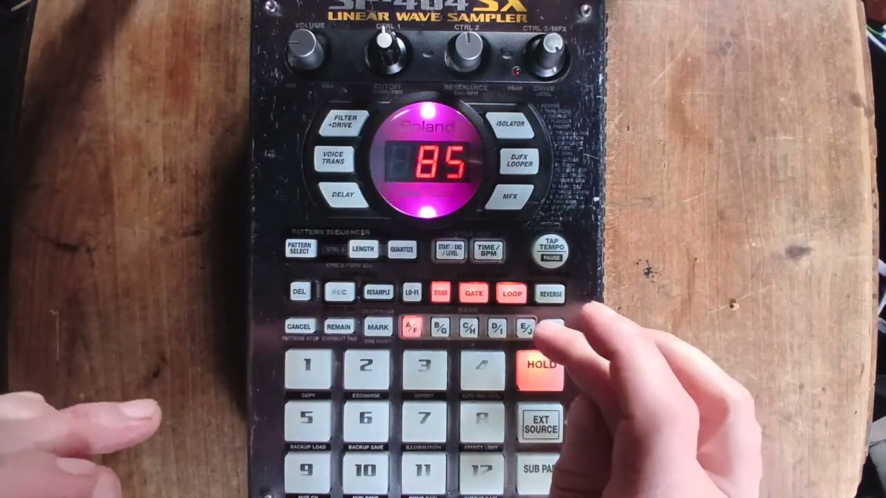 Dubstep Drum And Bass Roland Sp-404