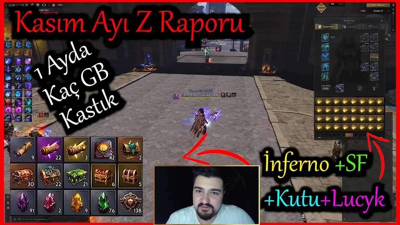 Rise Online KASIM Ayı Z Raporu NEKADAR KASTIK ? & Oyun KAPTANI #riseonline