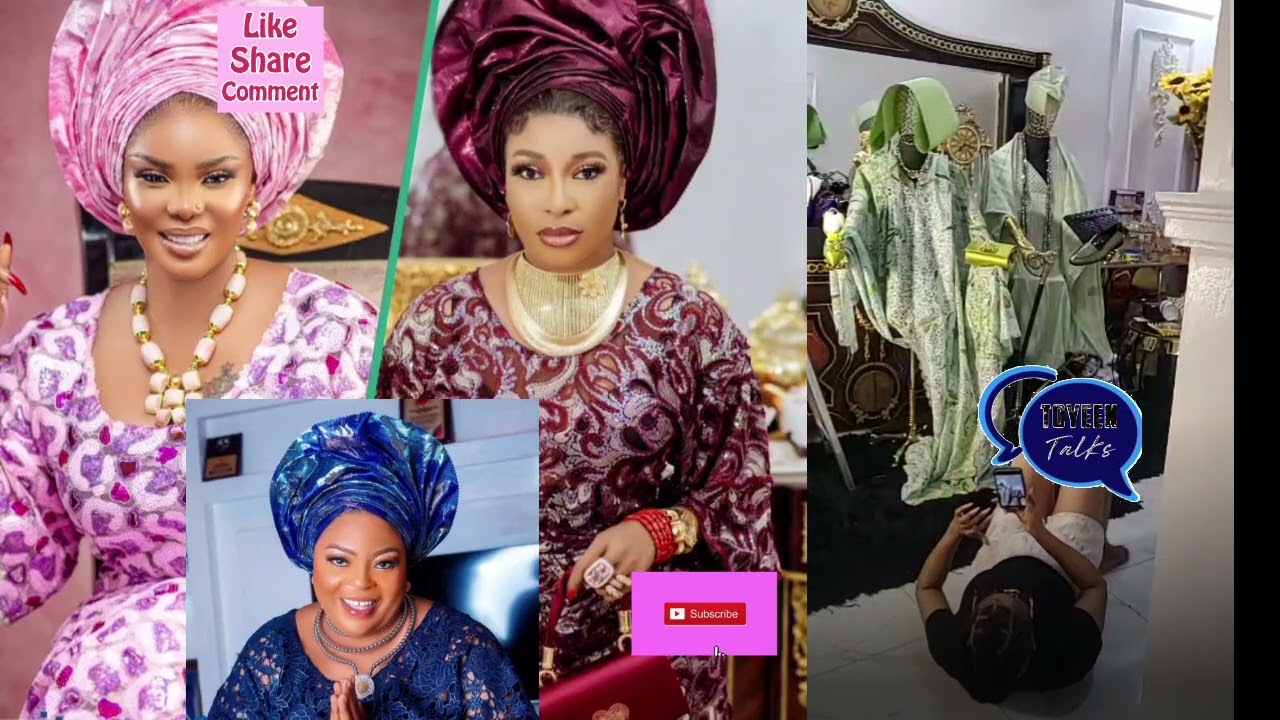Alhaja Lizzy Anjorin Tii Doju Tii Gbogbo Haters By Showing Her LEG