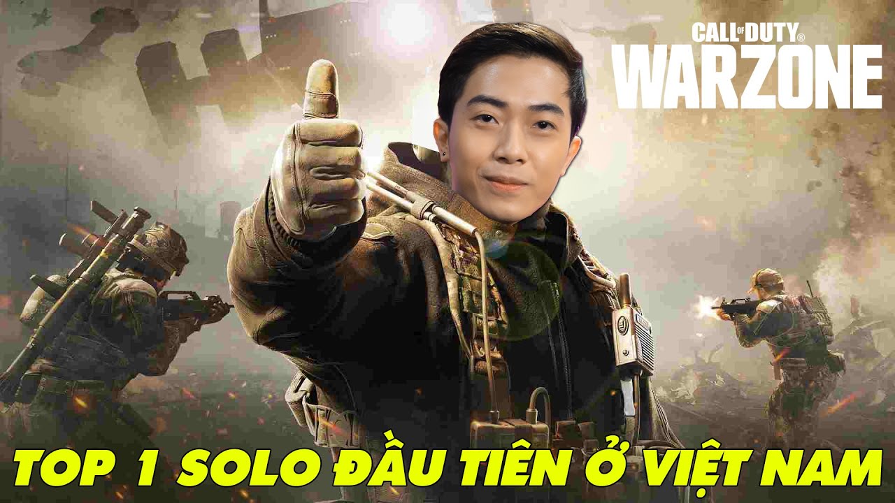 TOP 1 SOLO ĐẦU TIÊN WARZONE ở Việt Nam của CrisDevilGamer