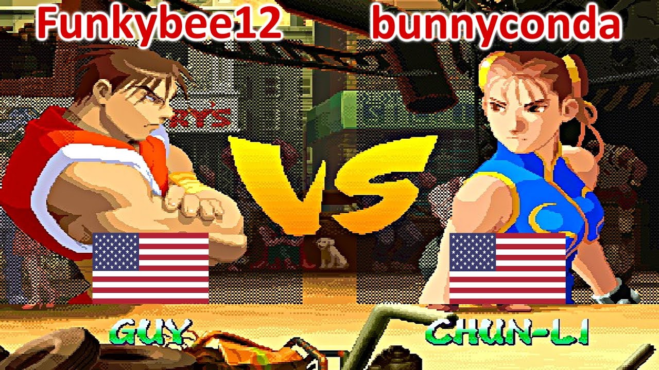 Street Fighter Alpha 2 - Funkybee12 vs bunnyconda FT5