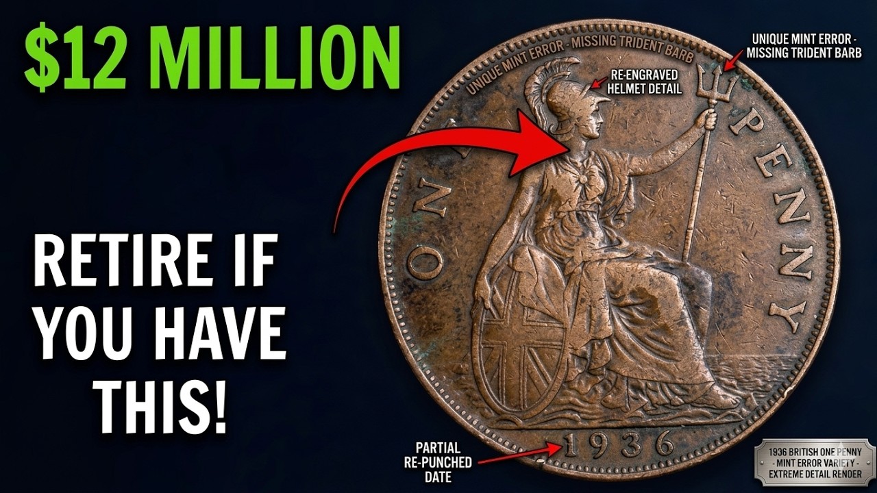 Check Your Coins NOW: Rare 1936 British Penny Secrets Most Collectors Never Notice