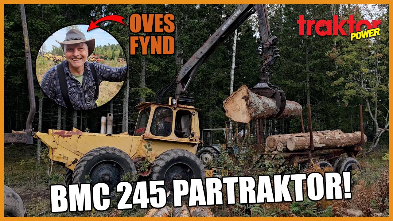 WETERAN LEŚNY UDDA &ndash; Ciągnik częściowy BMC 245