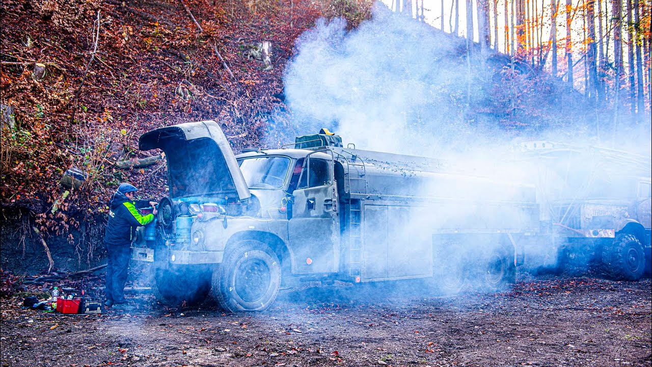 Tatra 148 V8 Rescuing a forgotten – Can we start the engine?