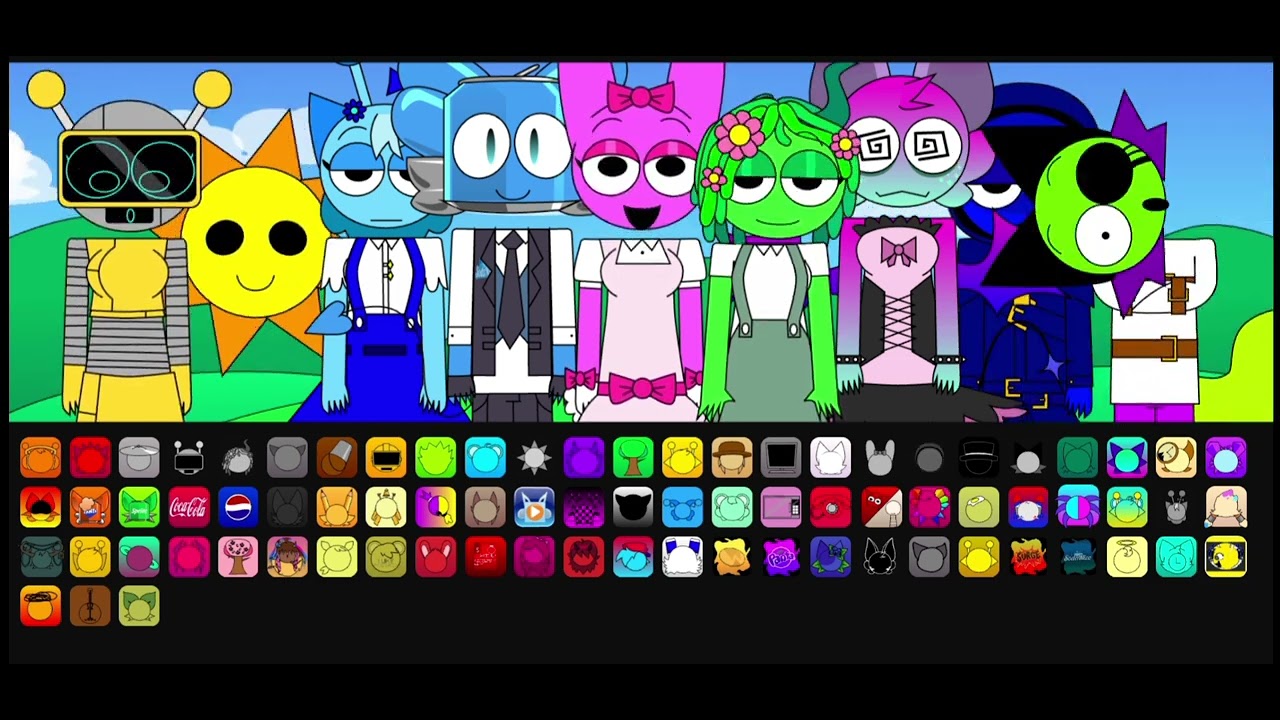 Sprunki Pyramixed! 🏺 | Lost in the Cursed Pyramid! 😱