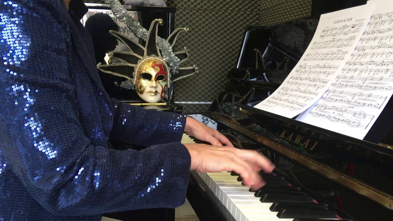 Piazzola - Vuelvo al sur / Пьяццола - Танго для фортепиано / PIANO Masha Sharova / Bois Colombes