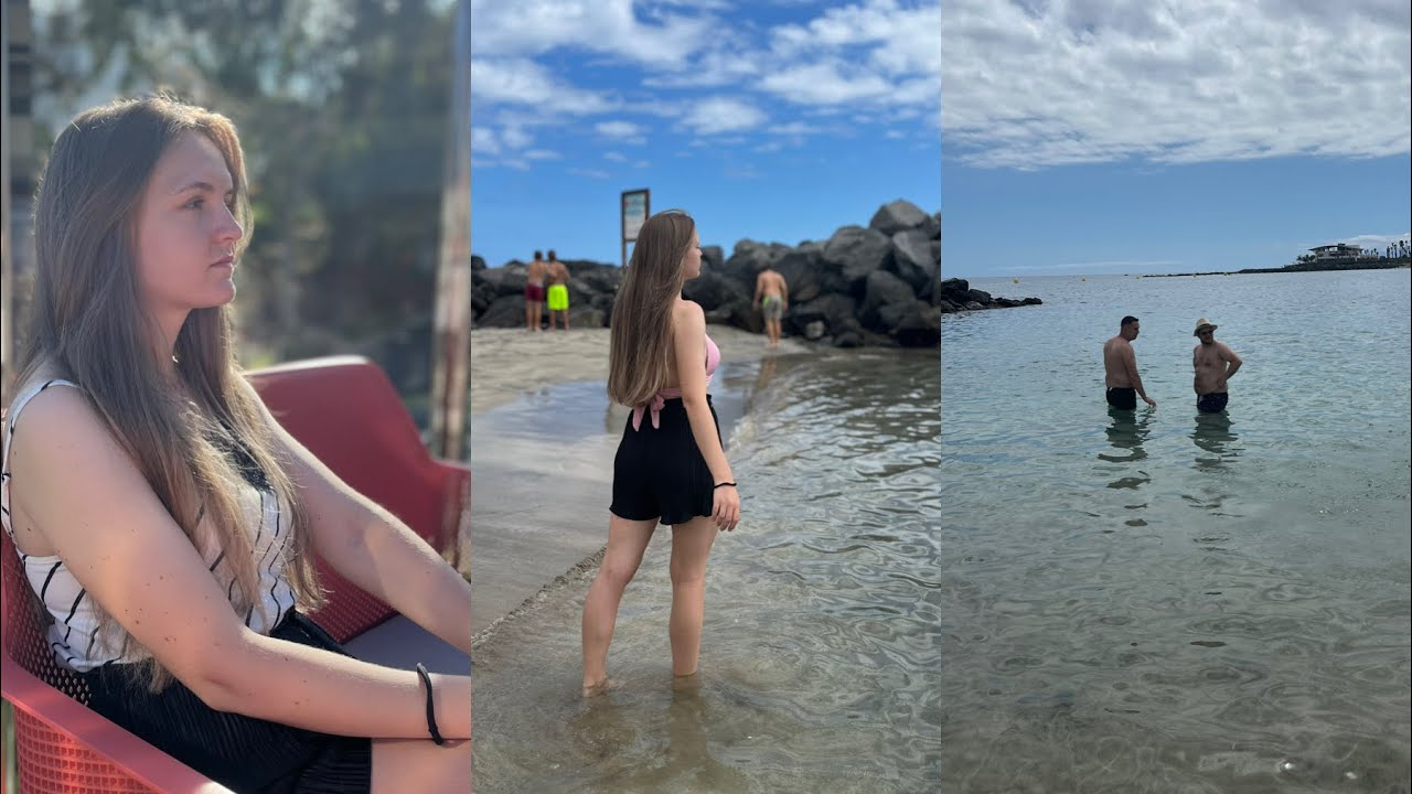 Vlog de Călătorie - Tenerife 2 | Plaja de Fañabe | Playa de las Vistas | Playa de los Cristianos