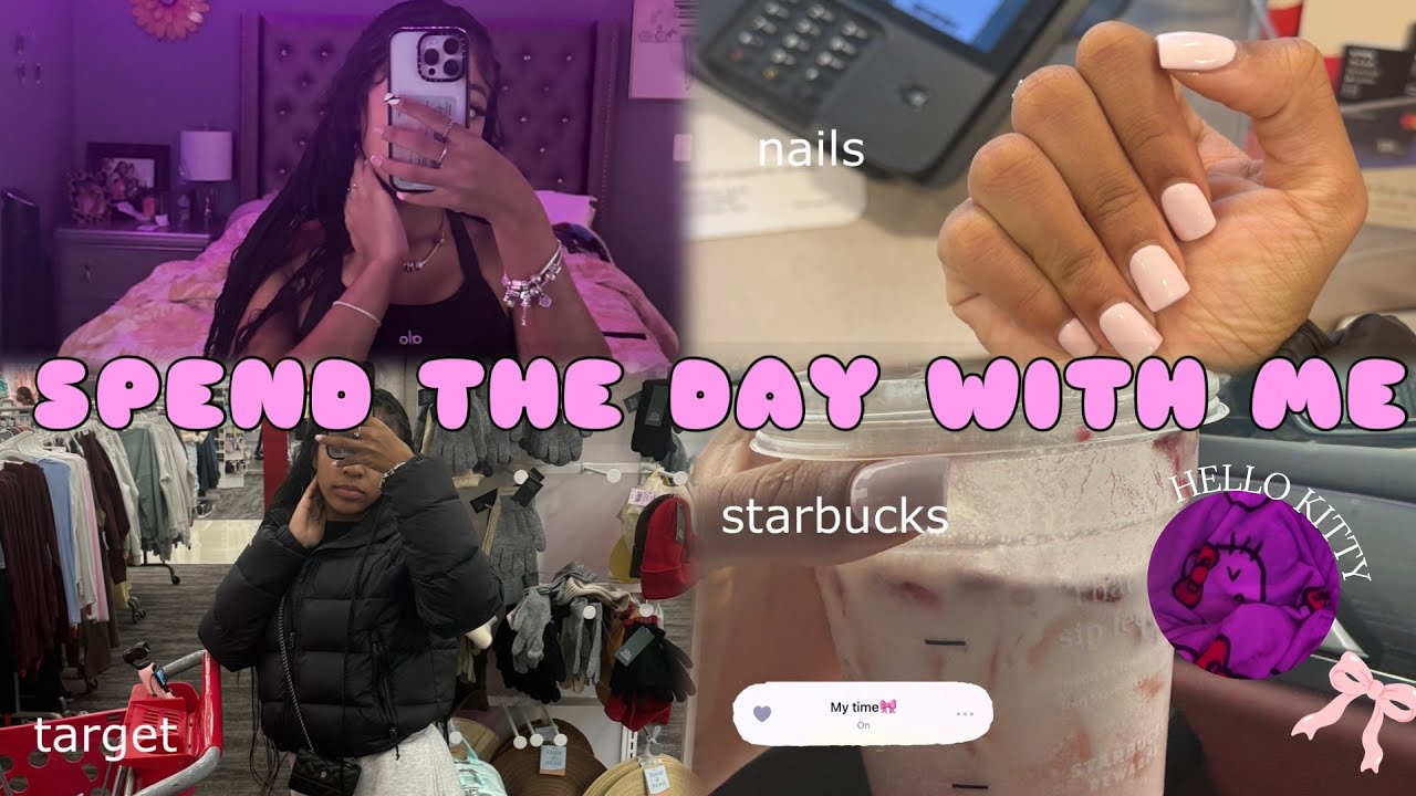 STDWM EP01||nails💅||target||starbucks☕️
