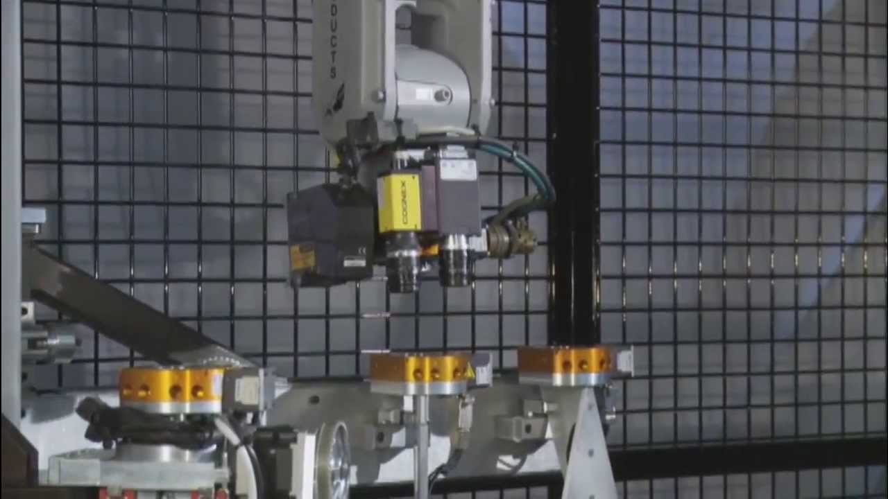 ATI Tool Changer used in a robotic marking system