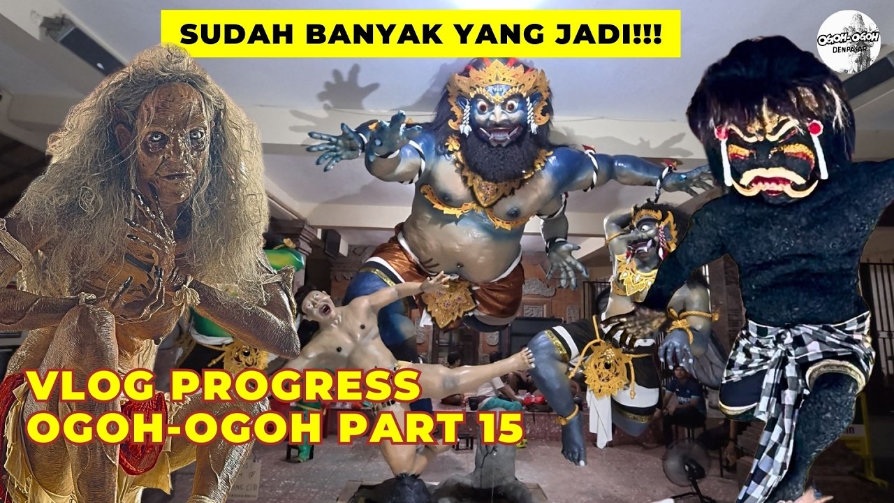 KONTRUKSI EKSTRIM!!! KELILING PROSES OGOH-OGOH TAHUN 2026 #ogohogoh #ogohogohdenpasar #ogohogoh2026 