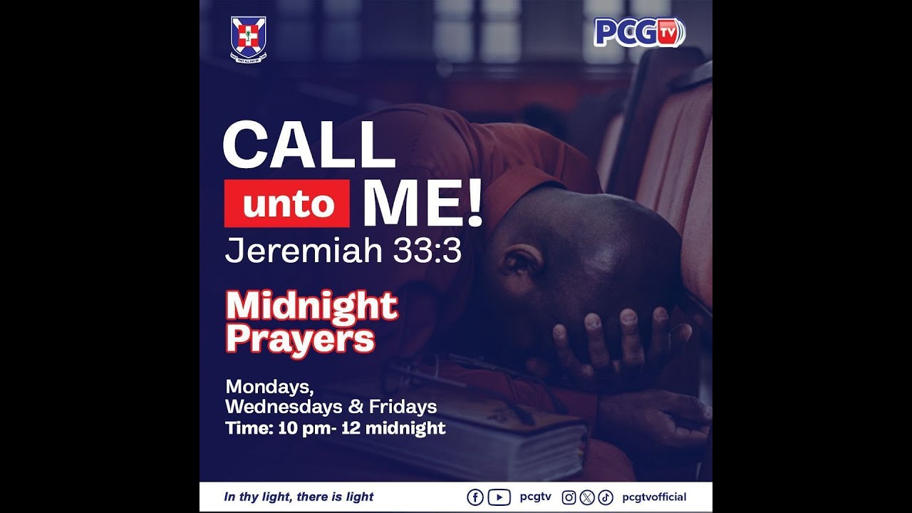 CALL UNTO ME || MIDNIGHT PRAYERS || 16TH January 2026 ||