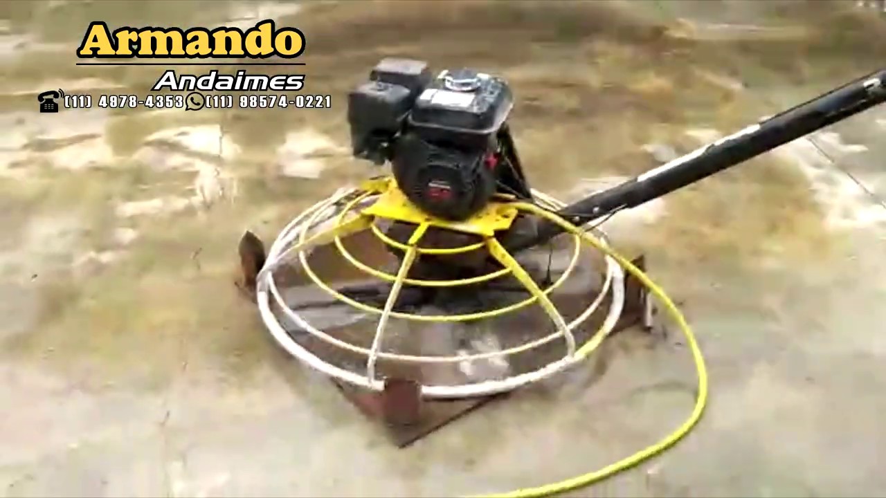 LIGANDO  A ALISADORA DE CONCRETO