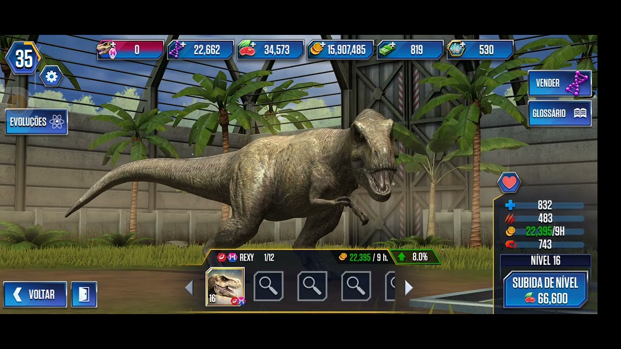 Jurassic world The game #acateiadopassado