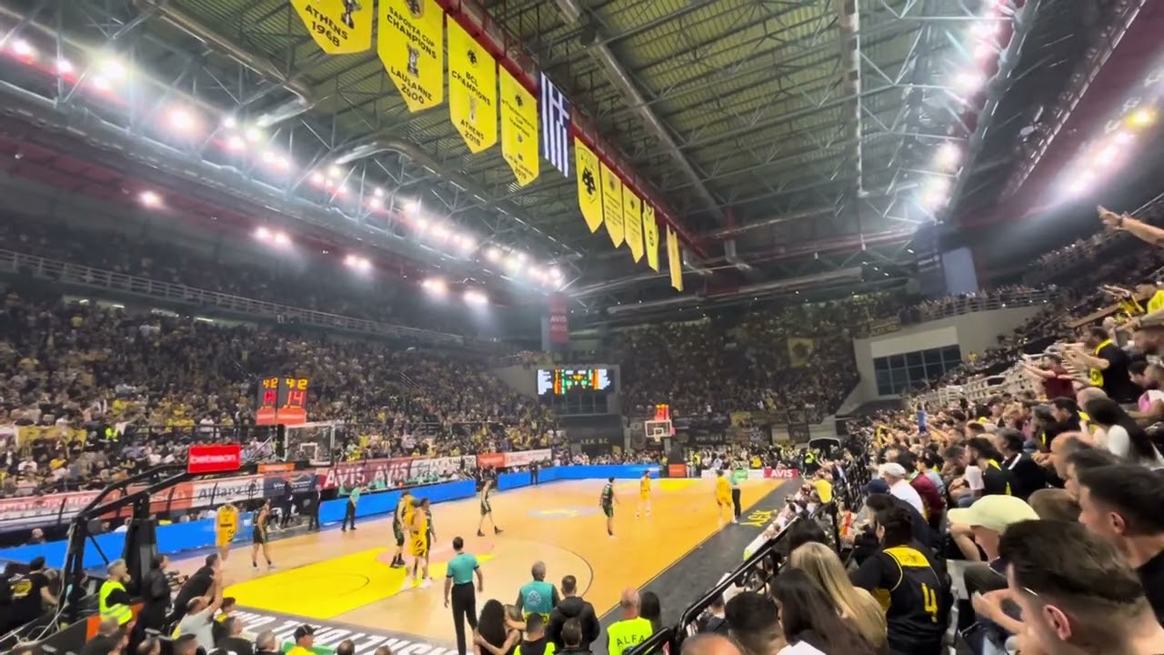 ΑΕΚ 104-69 ΝΑΝΤΕΡ 3ο παιχνίδι προημιτελικά Champions League 2025