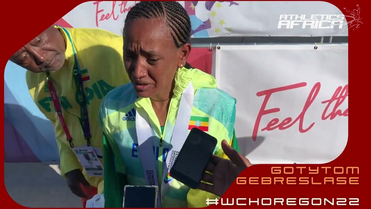 Gotytom Gebreslase (Ethiopia) 🇪🇹/ Winner, Marathon Women - World Athletics Championships Oregon22