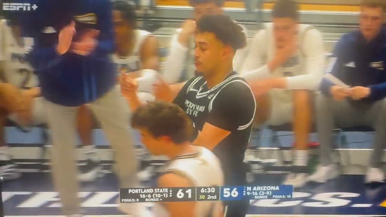 NAU vs Portland St/ Diego Campisano highlight/Final Season