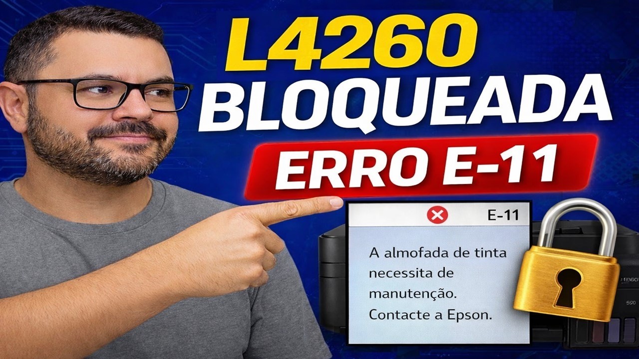 Reset Epson L4260 | Como Resolver Erro das Almofadas Passo a Passo (2026)